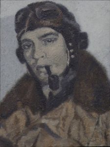 Judd, ash on canvas, 50 x 35 cm, 2011 Private Collection